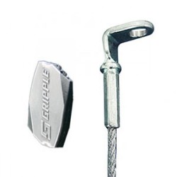 1/4" 90 Degree Eyelet Cable Standard Hanger No. 2 (10 per bag)