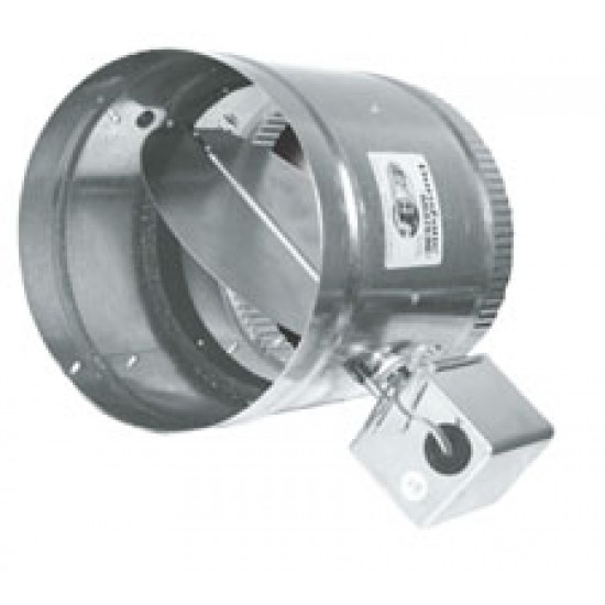 NSPRD024 Spring Return Round Damper 24 volt