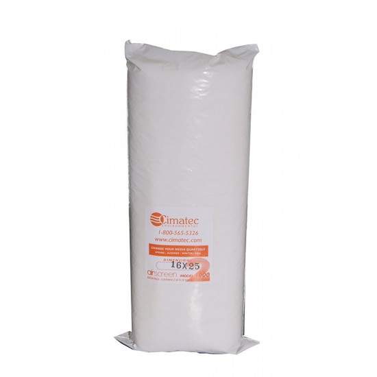 Cimatec 1000 Airscreen Rolled Air Filter