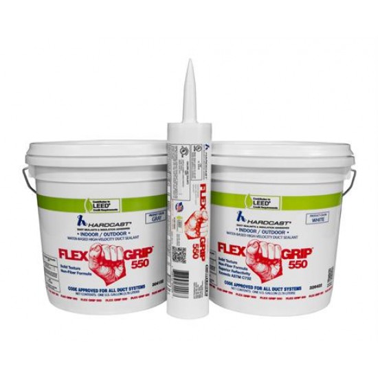 Flex Grip 550 Indoor Application Fiber Free Solvent Base Duct Sealant