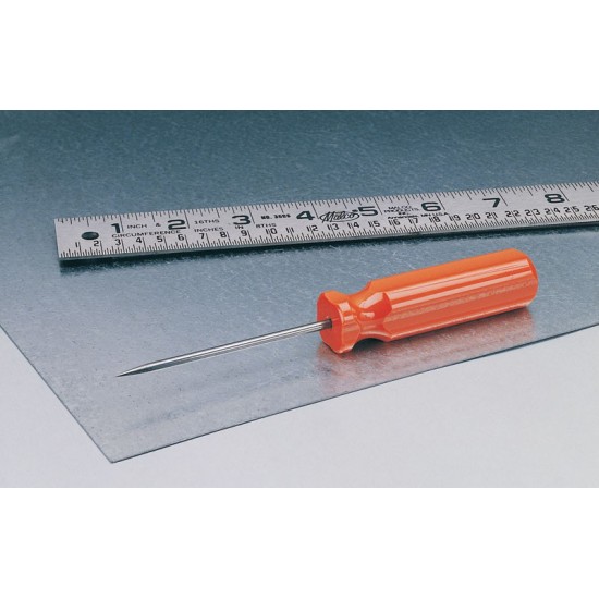 Malco Steel Punch Awl - 1/8 in. Scratch Awl with Regular Grip, Easy to Spot  Orange Handles, Comfortable Grip, Resharpenable - 6/Box in the Punches  department at