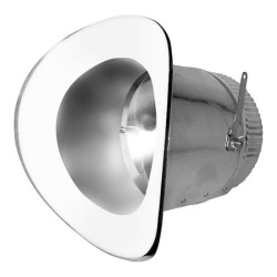 ATDRP ROUND PIPE TAKEOFF w/DAMPER