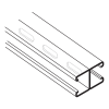 Strut 3-1/4 x 1-5/8 Back-to-Back, Oval Slot, 12ga Pre-Galv