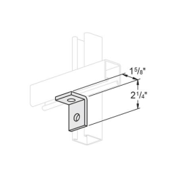 Strut 2-Hole Corner Angle