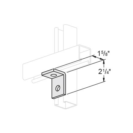 Strut 2-Hole Corner Angle