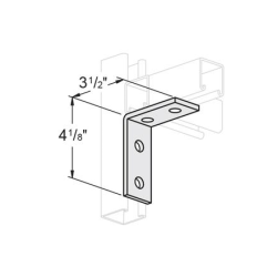 Strut 4-Hole Corner Angle