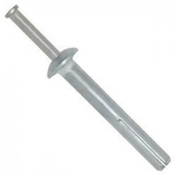 ZAMAC NAILIN® MUSHROOM HEAD WITH CARBON STEEL NAIL 100/BX