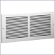 650 Steel Return Air Grille, 1/3in Fin Spacing