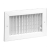 821 Steel Register Vertical Fins, MS damper